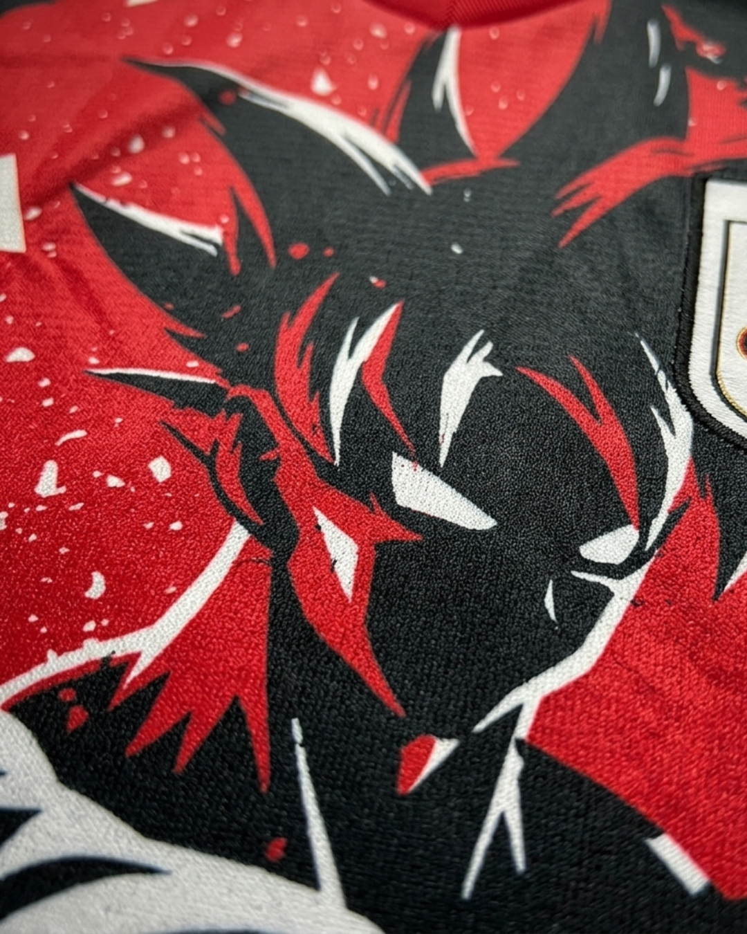 Japan Goku Red Jersey