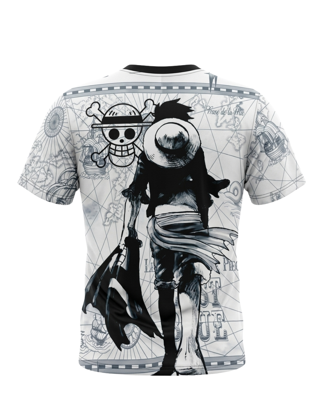Japan One Piece Luffy Map Jersey