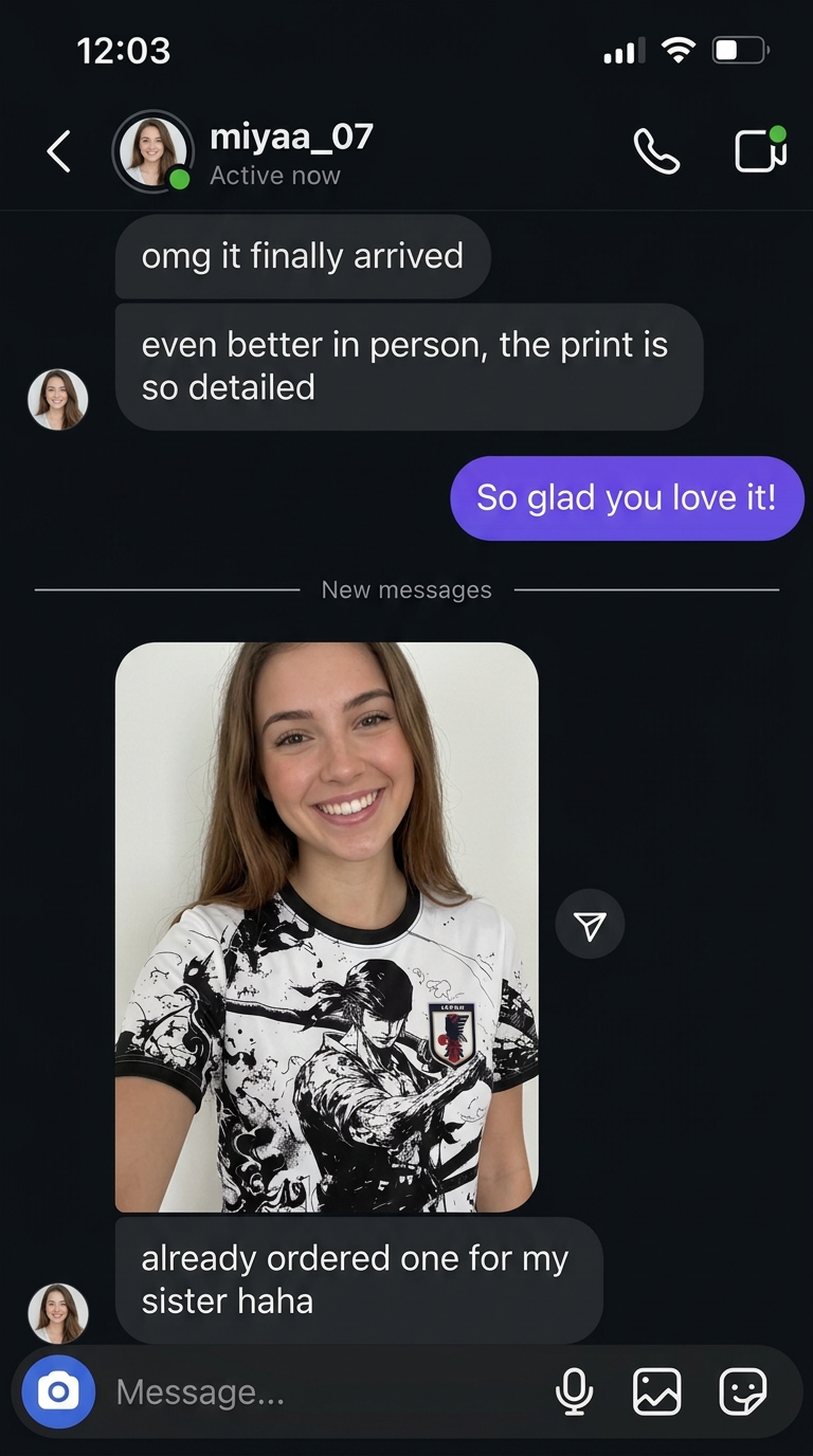 Avis client Instagram
