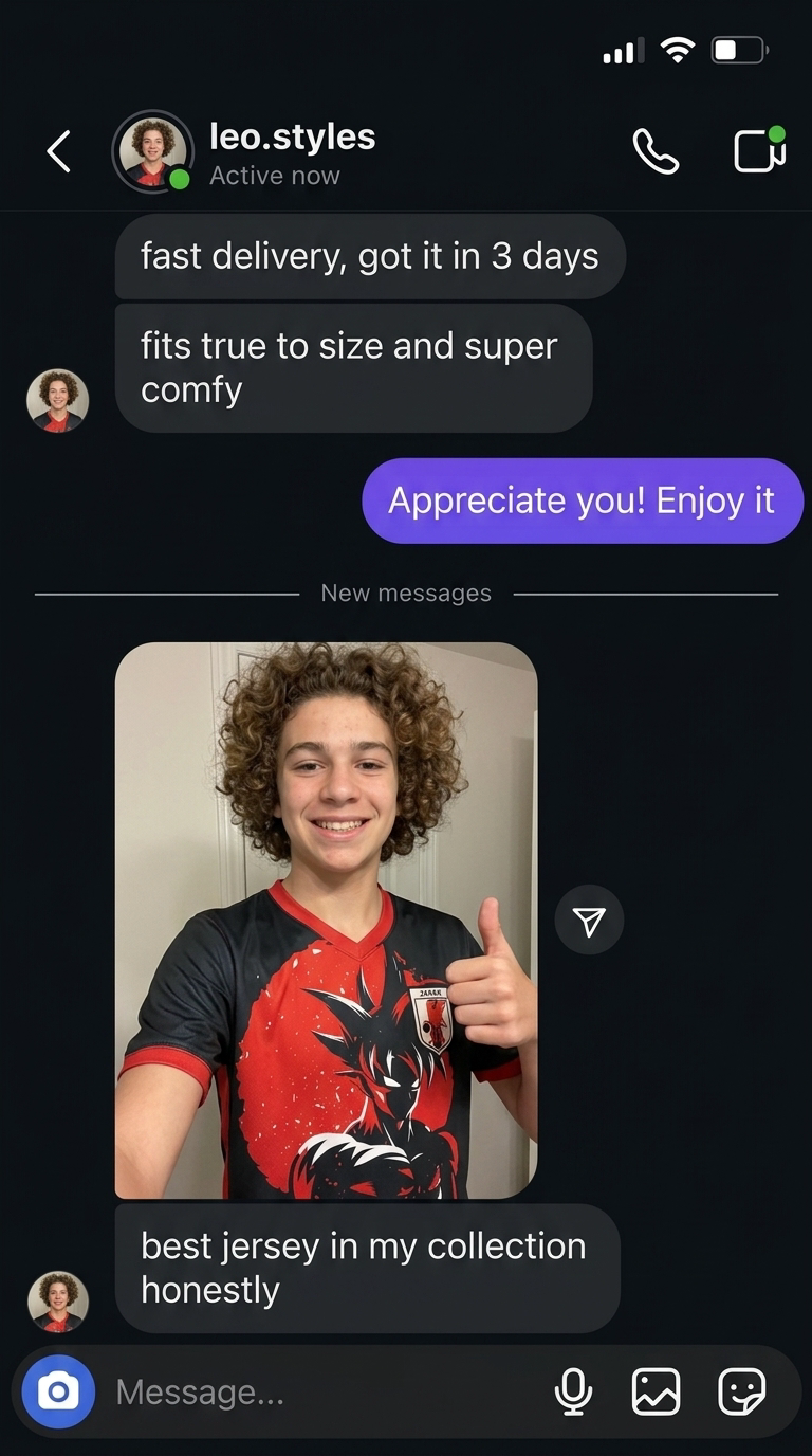 Avis client Instagram
