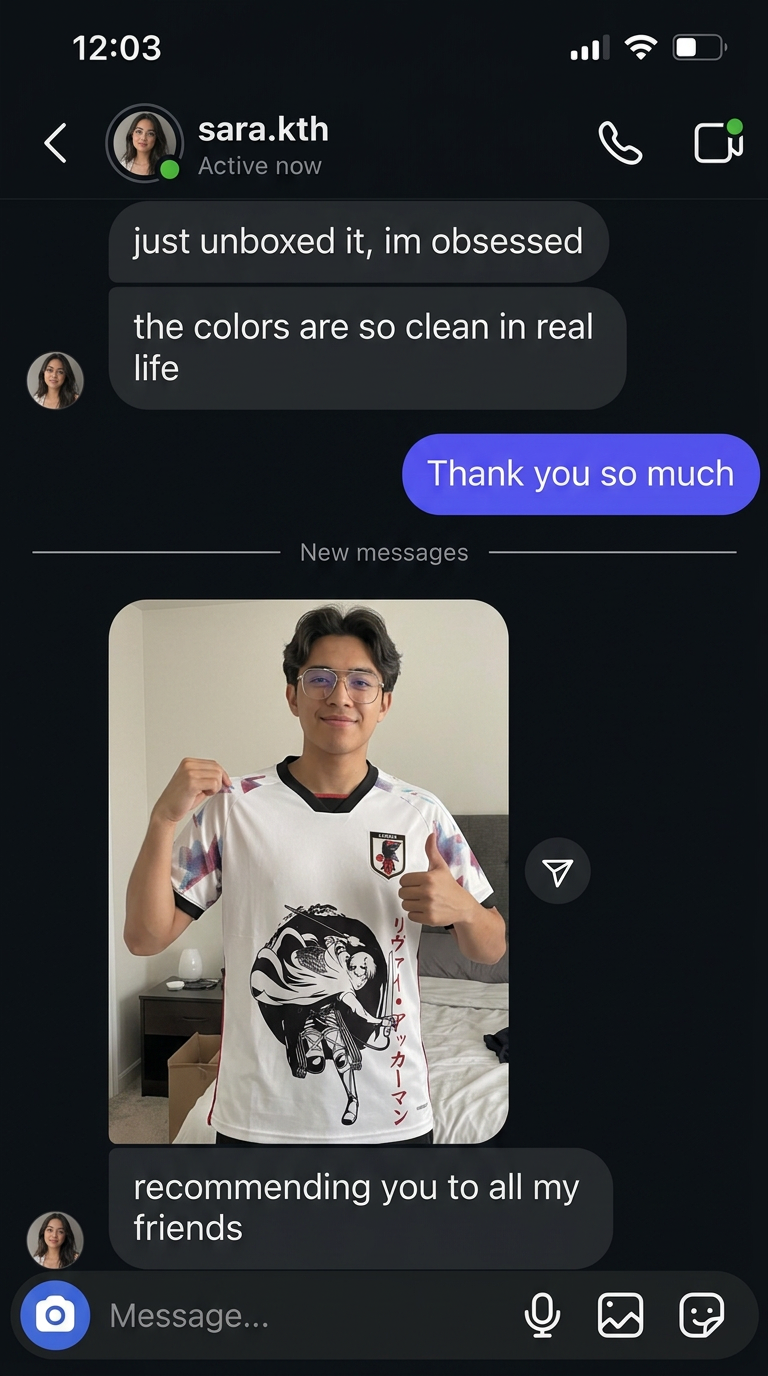 Avis client Instagram